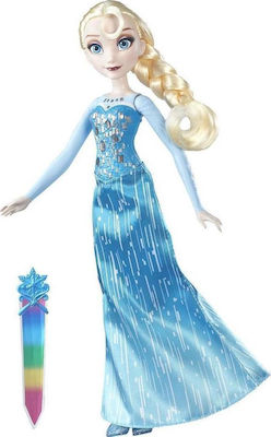 Hasbro Disney Frozen Crystal Glow Elsa Puppe Gefroren B6163