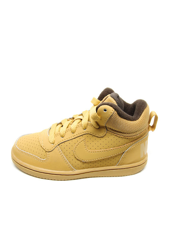 Nike Court Borough Mid PS Αθλητικά Παιδικά Παπούτσια με Κορδόνια