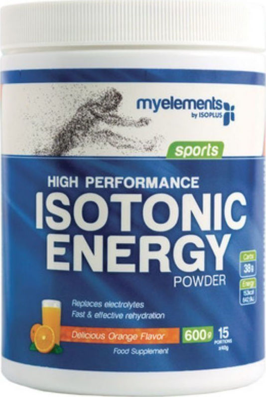 My Elements High Performance Isotonic Energy Powder 600gr Πορτοκάλι