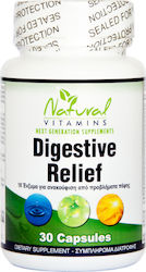 Natural Vitamins Digestive Relief 30 caps