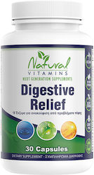 Natural Vitamins Digestive Relief 30 капси