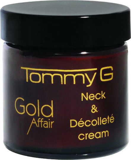 TommyG Gold Affair Κρέμα Λαιμού & Ντεκολτέ για Ενυδάτωση, Αντιγήρανση & Ανάπλαση 60ml