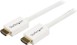 StarTech HDMI-Kabel HDMI 2.0 HDMI-Stecker - HDMI-Stecker 5m Weiß