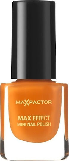 Max Factor Max Effect Mini Glossy Βερνίκι Νυχιών Πορτοκαλί 4.5ml