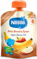 Nestle Fruit Cream NaturNes Apple, Banana, Oat for 6m+ 90gr