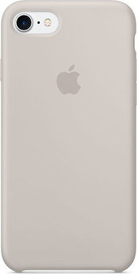 Apple Silicone Case Umschlag Rückseite Silikon Beige (iPhone SE 2022/2020/8/7) MMWR2ZM/A