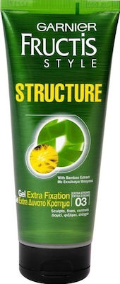 Garnier Fructis Style Structure Extra Fixation Gel de păr 200ml