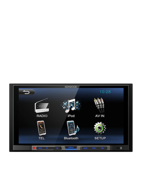 Kenwood Car Audio System 2DIN (Bluetooth/USB) with Touch Screen 6.8"