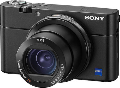 Sony RX100 V Compact Φωτογραφική Μηχανή 20.1MP Οπτικού Ζουμ 2.9x με Οθόνη 3" και Ανάλυση Video 4K UHD Μαύρη