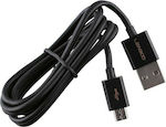 Leagoo Regular USB 2.0 to micro USB Cable Μαύρο 1m (51412)