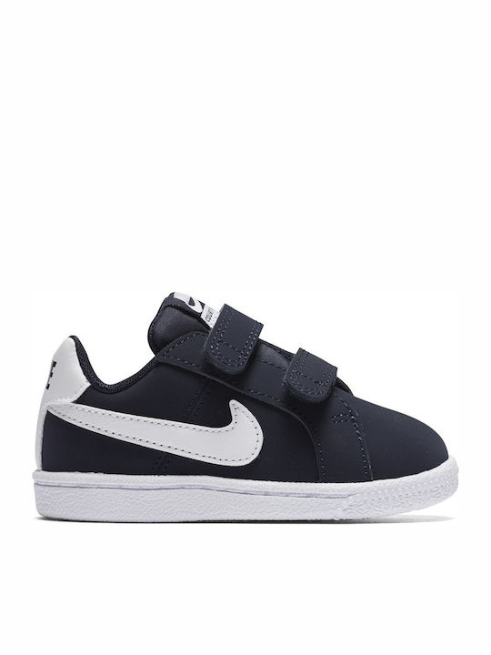 Nike Court Royale TDV Kids Sneakers with Scratch Navy Blue 833537