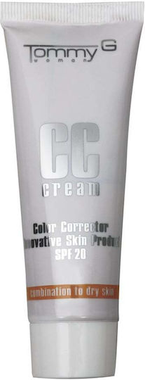 TommyG CC Ενυδατική Κρέμα Προσώπου Ημέρας με SPF20 κατά των Ατελειών 35ml