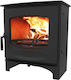 Charnwood C-Seven Blu Χαλύβδινη Ξυλόσομπα 7.1kW Μαύρη
