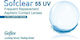 Gelflex Sofclear 55 UV 6 Monthly Contact Lenses Hydrogel with UV Protection