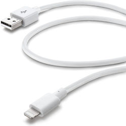 Cellular Line USB-A to Lightning Cable White 1m (USBDATACMFIIPH5W)