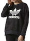 Adidas Trefoil Sweatshirt Women's Sweatshirt Black