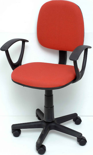 Kids Desk Chair 57x47x81-92cm Red