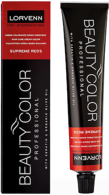 Lorvenn Beauty Color Supreme Reds 6.62 Ξανθό Σκούρο Κόκκινο Ρουμπινί 70ml