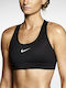 Nike Victory Compression Frauen Sport-BHs Sport-BH Schwarz