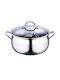 Bergner Gourmet Deep Stainless Steel Pot 8lt / 28cm BG-6565