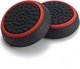 Thumb Grips Black/Red Thumb Grips for Xbox 360 / PS3 / PS4 / Xbox One In Black Colour