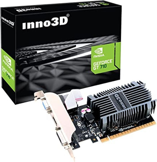 Inno 3D GeForce GT 710 2GB GDDR3 LP Κάρτα Γραφικών