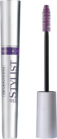 Seventeen The Stylist Mascara for volume, Curling & Length 03 Plum Brown 9ml