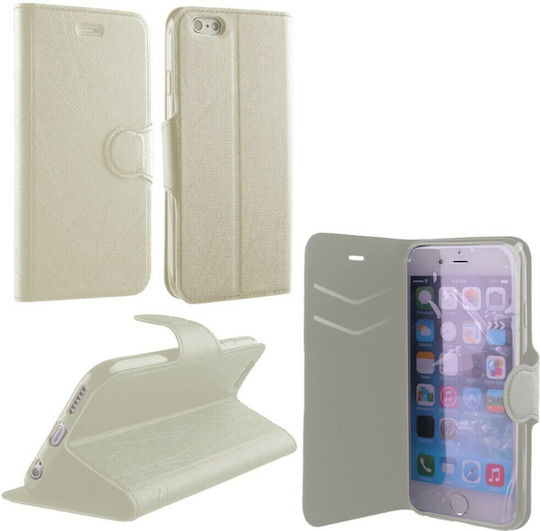 Volte-Tel Book Δερματίνης Λευκό (iPhone 6/6s)