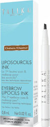Talika Liposourcils Ink Pen For Eyebrows Chestnut