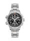 Hamilton Khaki Aviation X-wind Chrono Ceas Cronograf Baterie cu Argintiu Brățară metalică