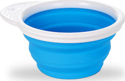 Munchkin Baby Food Bowl Go Silicone Bowl made of Silicone Blue 12377