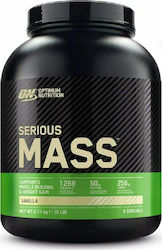 Optimum Nutrition Serious Mass cu Aromă de Vanilie 2.73kg