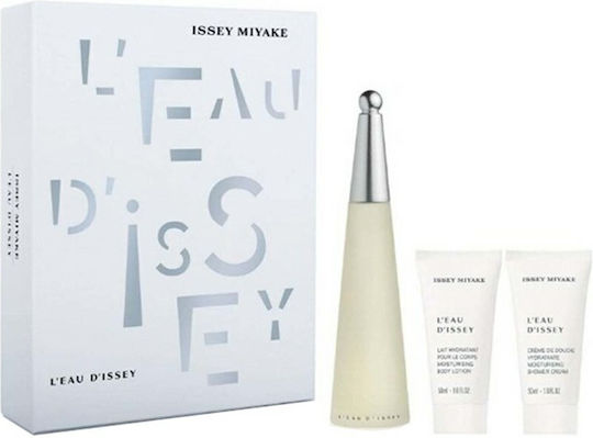 Issey Miyake L'Eau D'Issey Eau de Toilette 50ml & Shower Cream Γυναικείο Σετ με Body Lotion