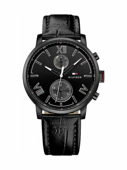 Tommy Hilfiger Alden Watch Battery with Leather Strap