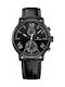 Tommy Hilfiger Alden Watch Chronograph Battery with Black Leather Strap