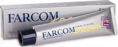 Farcom Hair Color Cream Hair Dye 7 Blonde 60ml