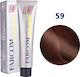 Farcom Hair Color Cream Βαφή Μαλλιών 59 Καστανό...