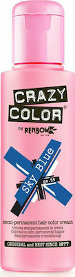 Crazy Color Semi-Permanent 59 Sky Blue 100ml