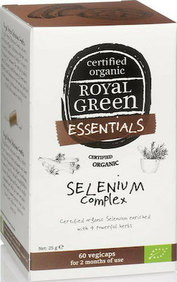 AM Health Royal Green Organic Selenium Complex 60 capsule veget