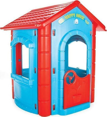 Pilsan Kunststoff Kinder Spielhaus Garten Happy Hellblau 112x104.5x131cm