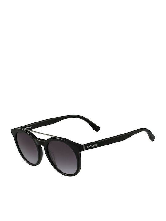 Lacoste Women's Sunglasses with Black Plastic Frame and Black Lens L821S-001
