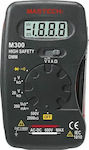 Mastech M300C Digital Pocket Multimeter with Buzzer with Measurement AC / DC / Resistor 01.033.0026