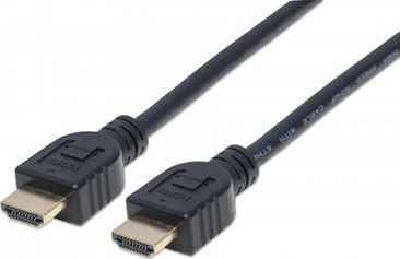 Manhattan HDMI Cable 2.0 Premium High Speed 4K 60Hz HDR HDMI Male - HDMI Male 5m Black