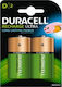 Duracell Recharge Ultra Επαναφορτιζόμενες Μπαταρίες D Ni-MH 3000mAh 1.2V 2τμχ