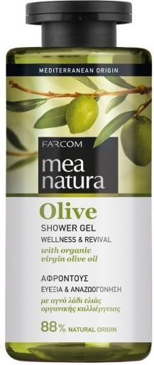 Farcom Mea Natura Olive Αφρόλουτρο σε Gel με Αμύγδαλο Αναζωογονητικό 300ml
