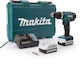 Makita HP347DWE Κρουστικό Δραπανοκατσάβιδο Μπαταρίας 14.4V 2x1.5Ah