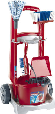 Klein Cleaning Toy Vileda Τρόλεϊ for 3+ Years Old