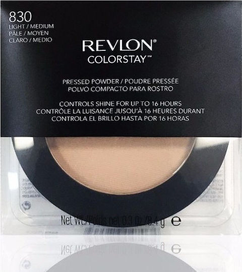 Revlon Colorstay Pressed Powder Πούδρα Light/Medium (830) 8.4gr