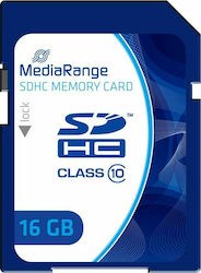 MediaRange SDHC 16GB Clasa 10 Viteză mare