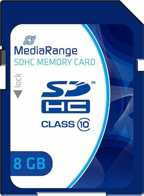 MediaRange SDHC 8GB Klasse 10 Hohe Geschwindigkeit